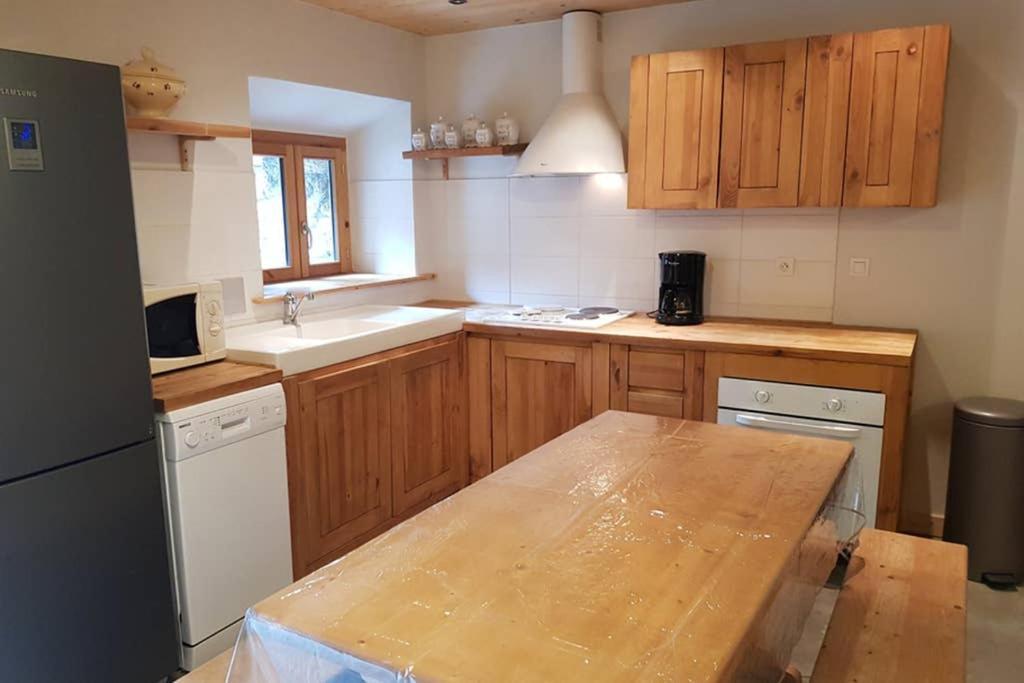 Chalet A La Montagne 10 Places 4 Chambres บอนเนวัล-ซัวร์-อาร์ค ภายนอก รูปภาพ